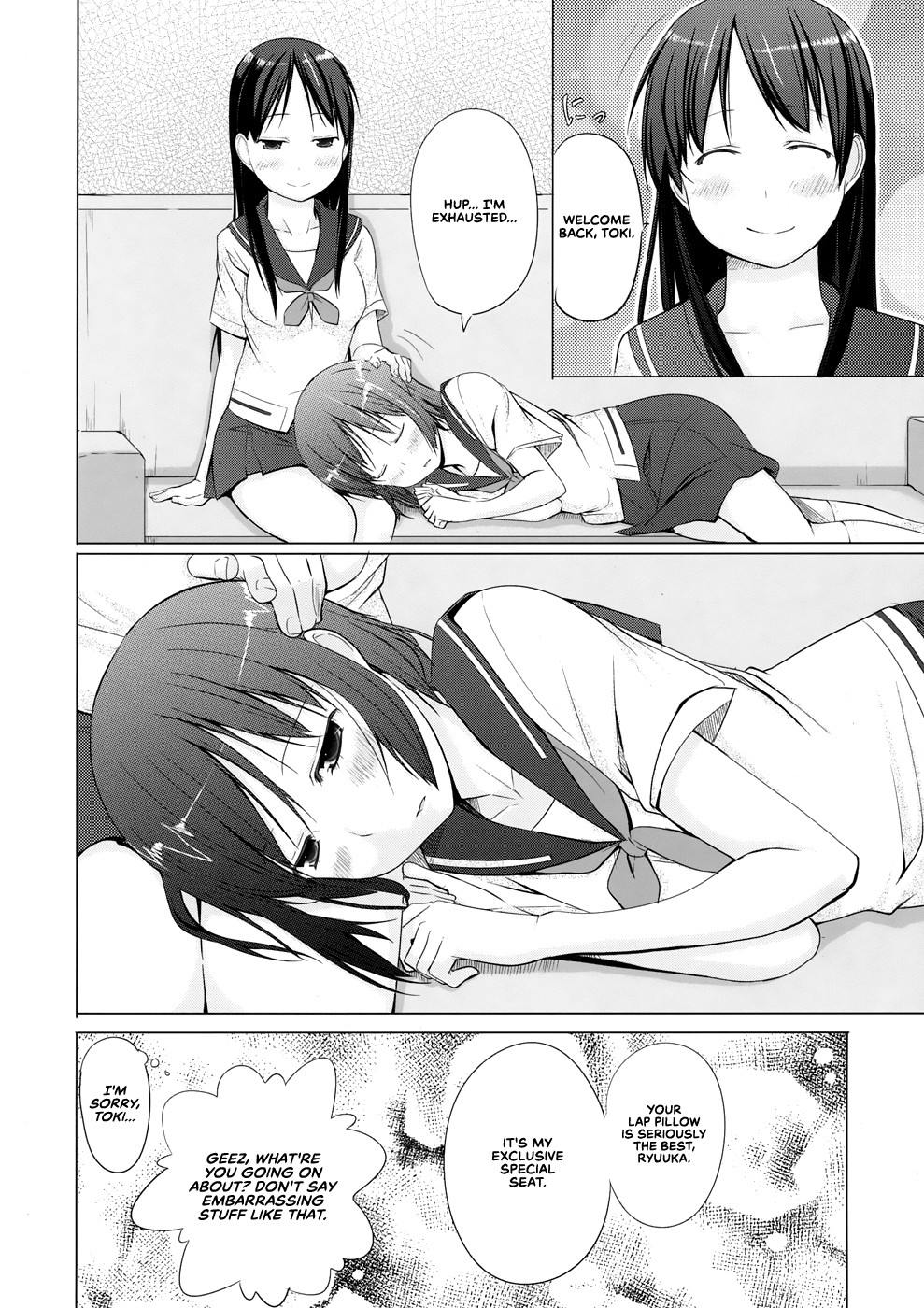 Hentai Manga Comic-Ryuuka's Lap Pillow-Read-17